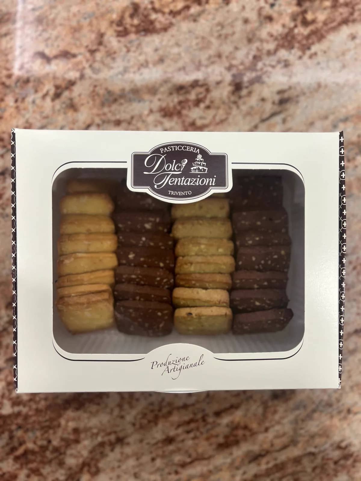 Confezione assortita di biscotti secchi Dolci Tentazioni