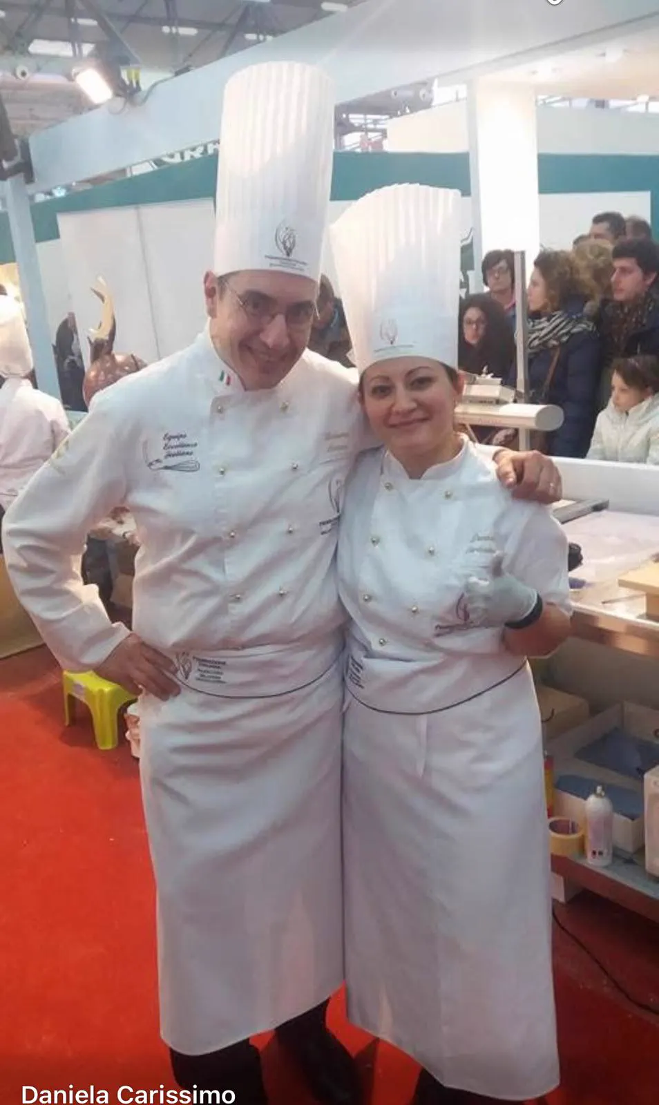 Daniela Carissimo durante un evento professionale