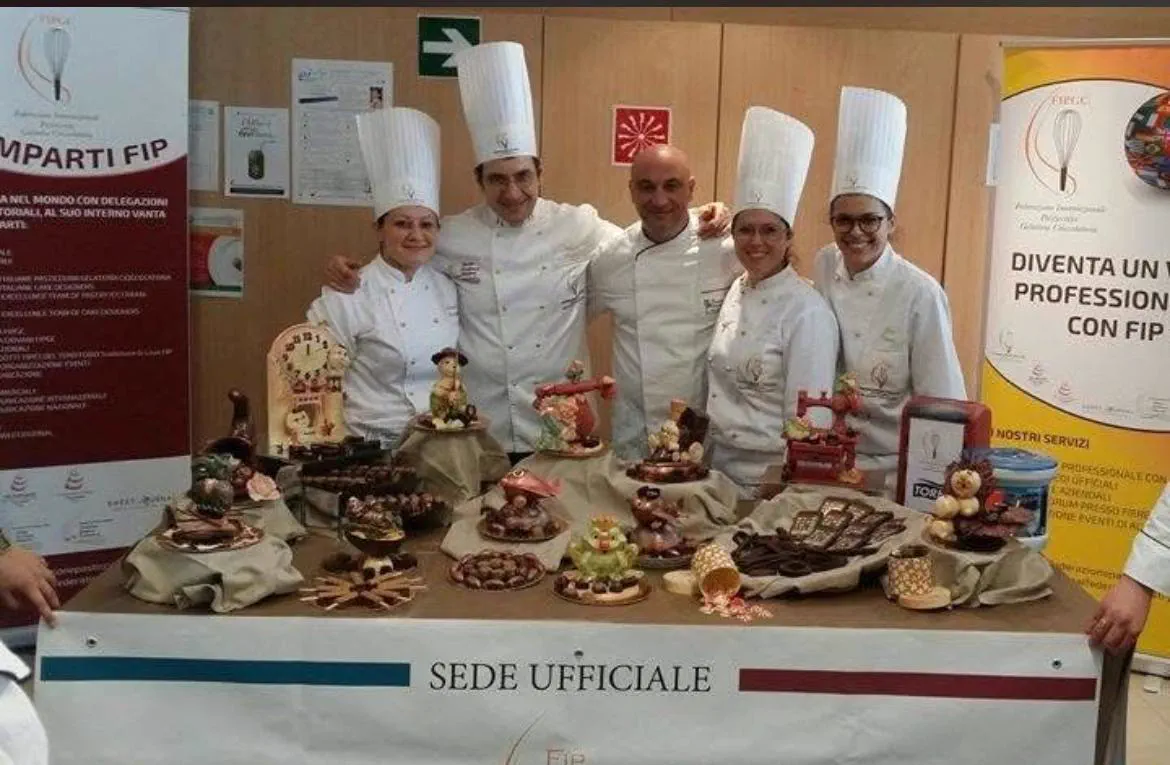 Team di Dolci Tentazioni durante un evento