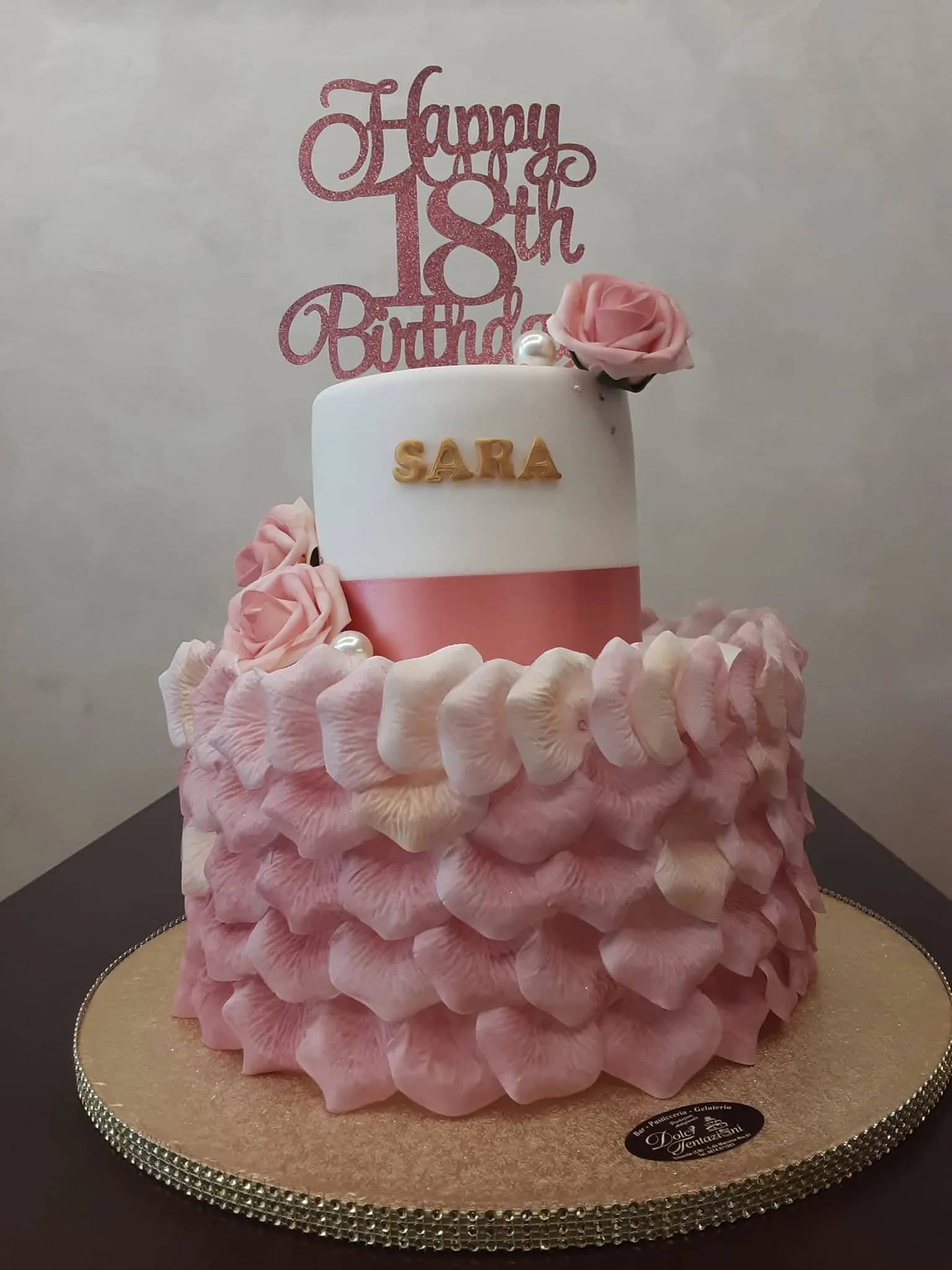 Torta di compleanno realizzata da Dolci Tentazioni