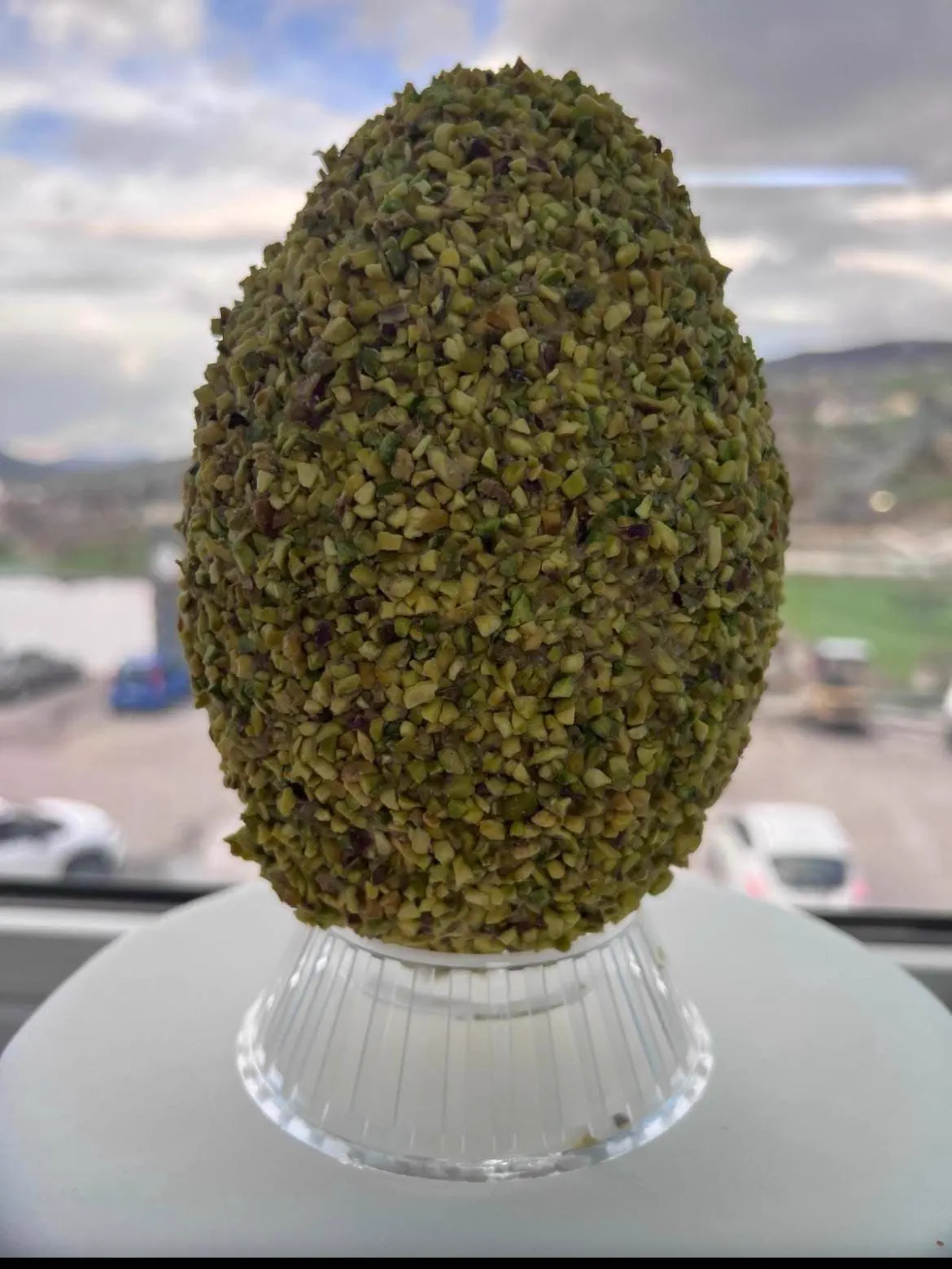 Uovo di cioccolato al pistacchio di Dolci Tentazioni