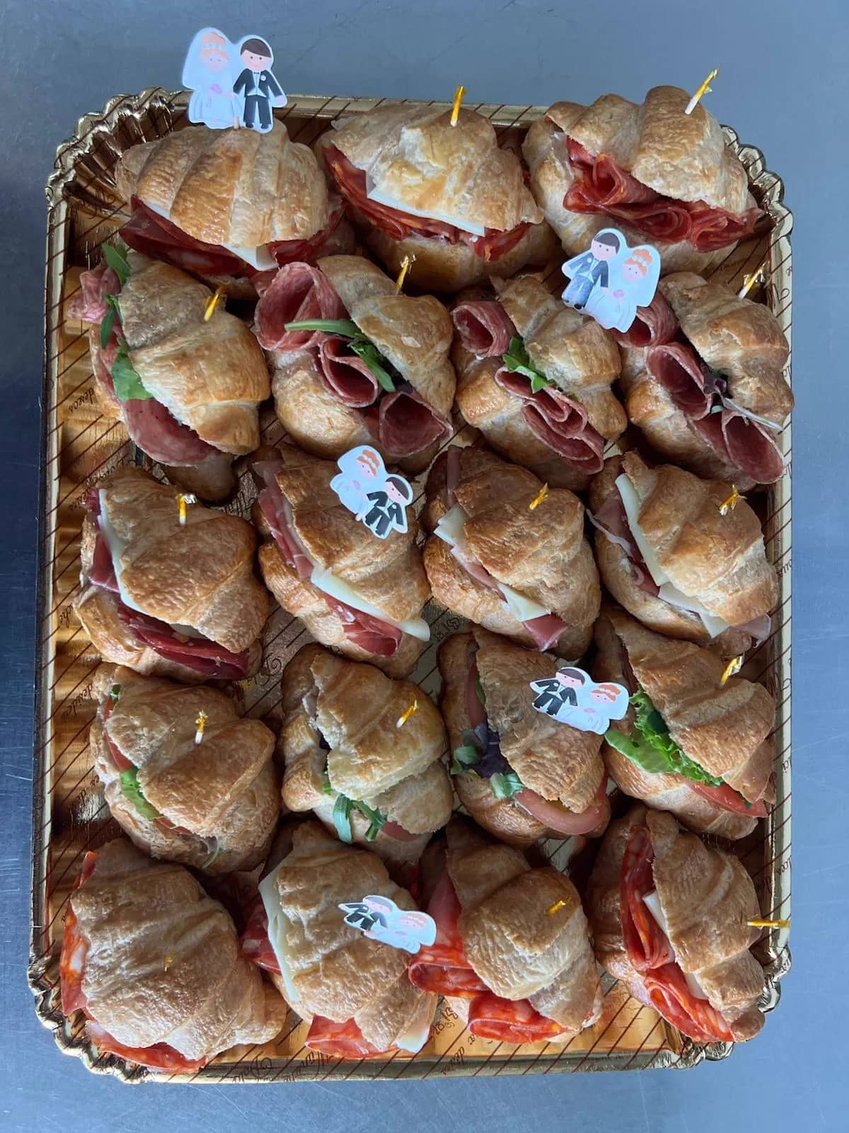 Vassoio di cornetti salati di Dolci Tentazioni